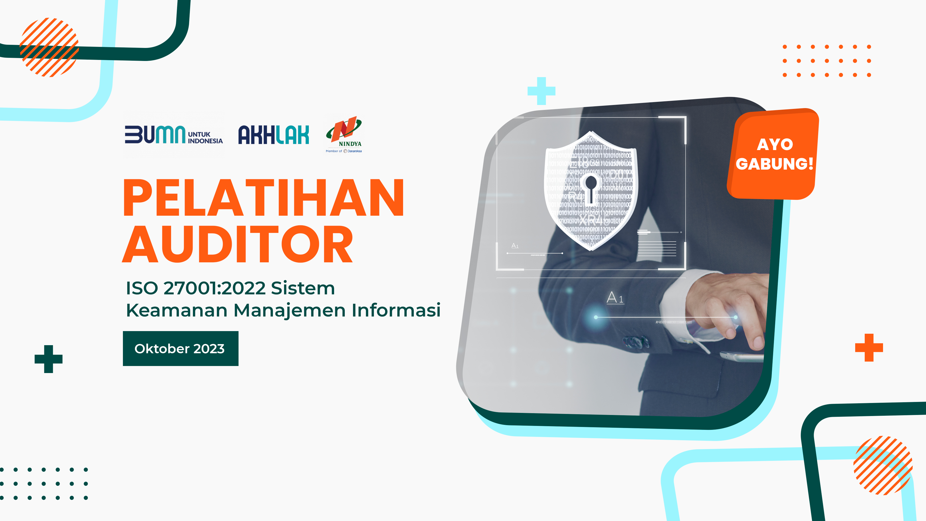 Pelatihan Auditor ISO 27001:2022 Sistem Keamanan Manajemen Informasi