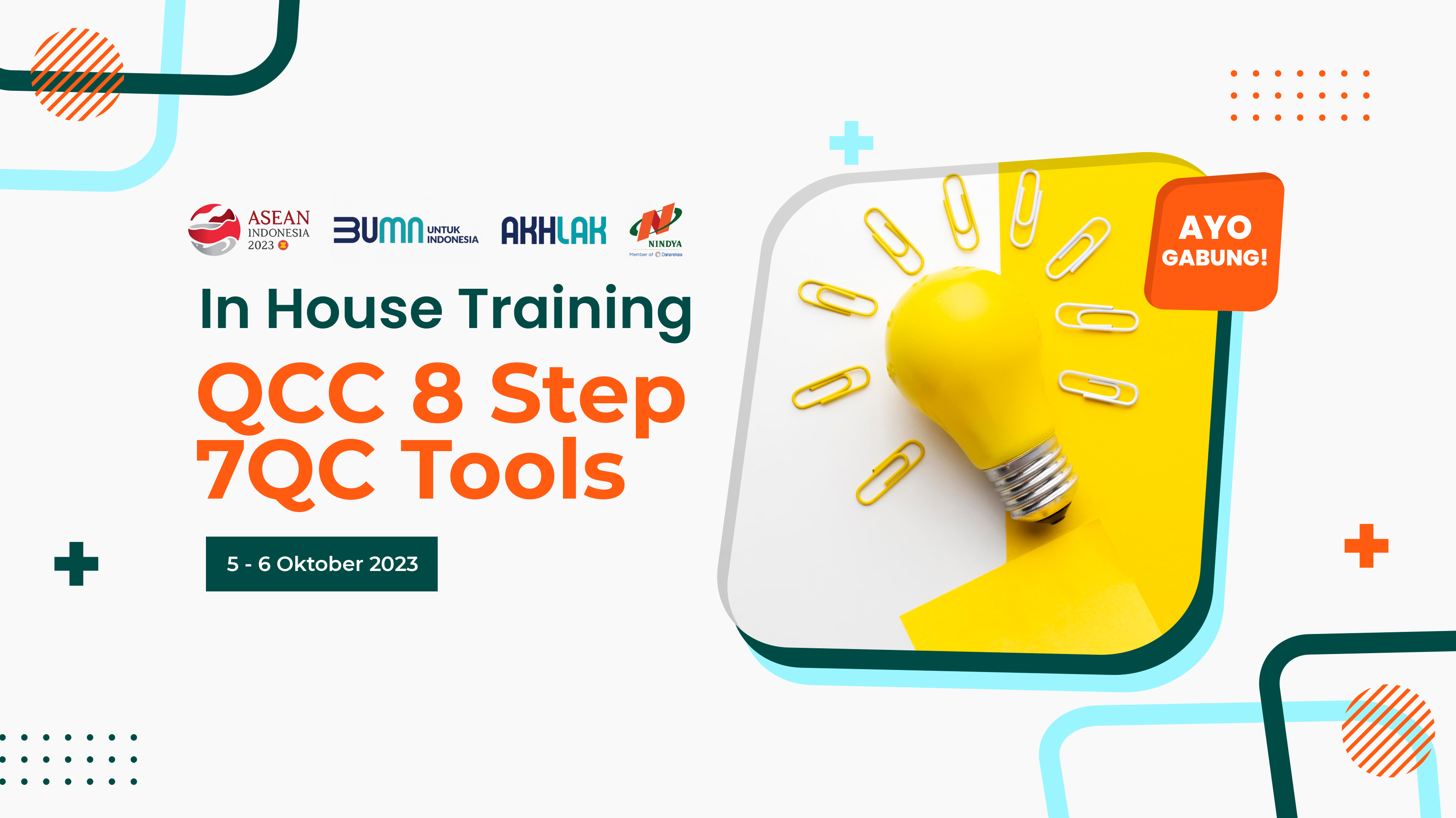 Training QCC 8 Step 7QC Tools (untuk program IGA)